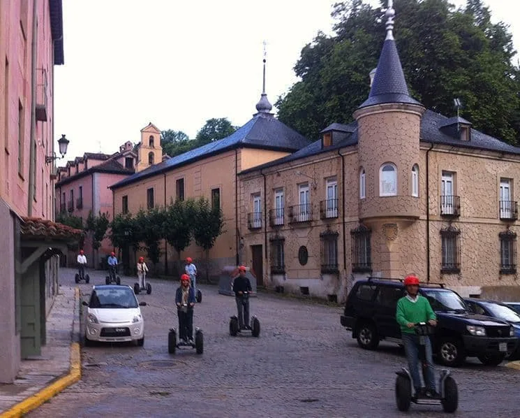 Segway La Granja de San Ildefonso