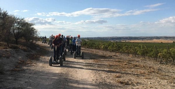 enoturismo segway