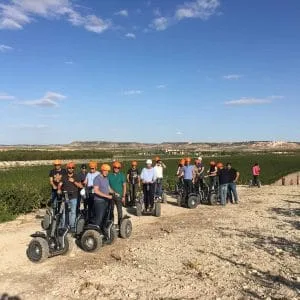 enoturismo segway