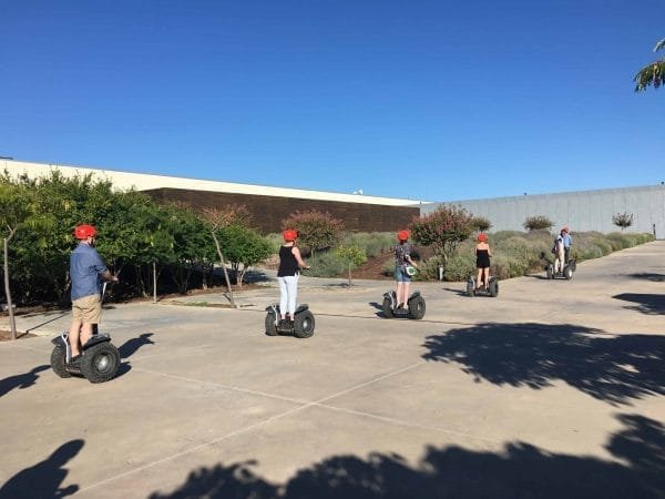 enoturismo segway