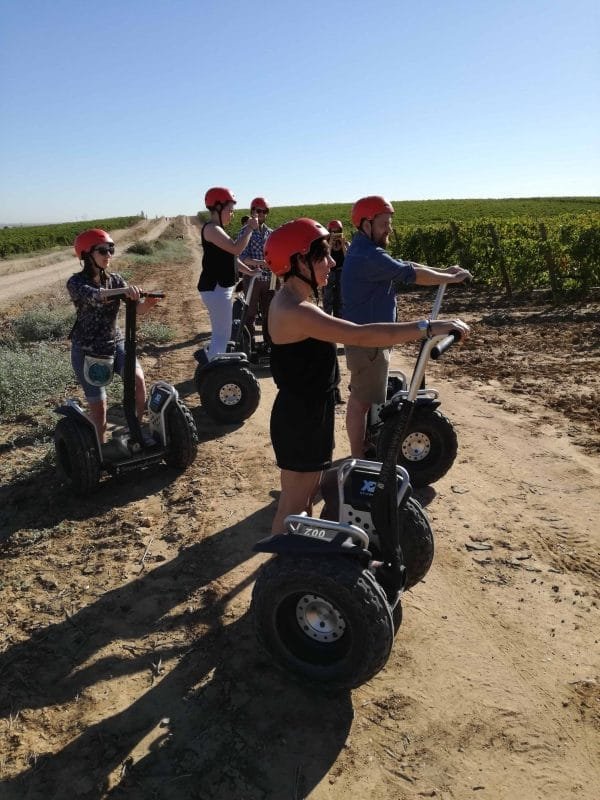 enoturismo segway