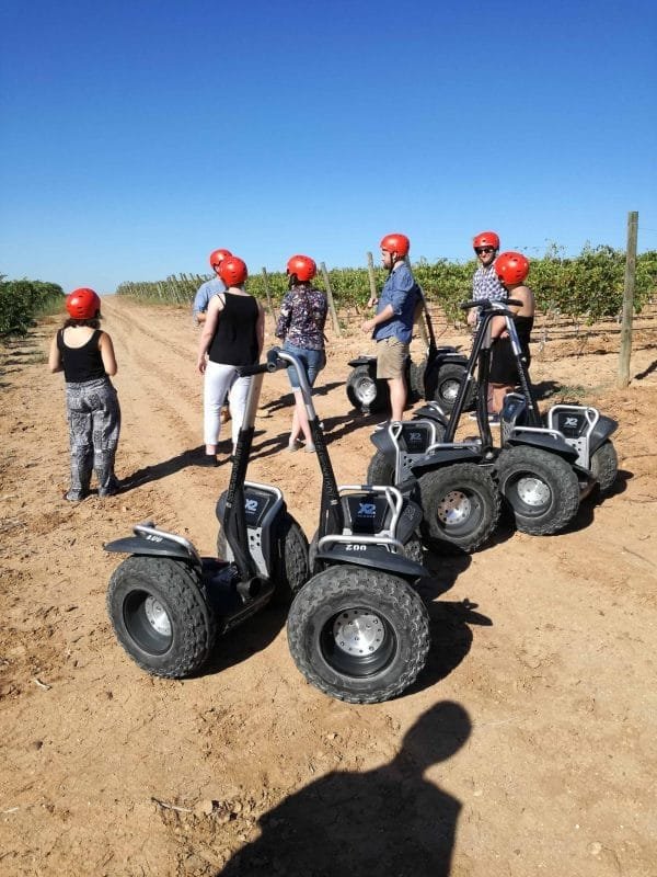 enoturismo segway