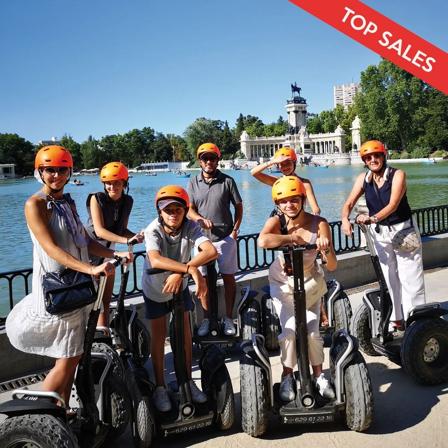 Segway Retiro Park 90 minutes . PRIVATE TOUR