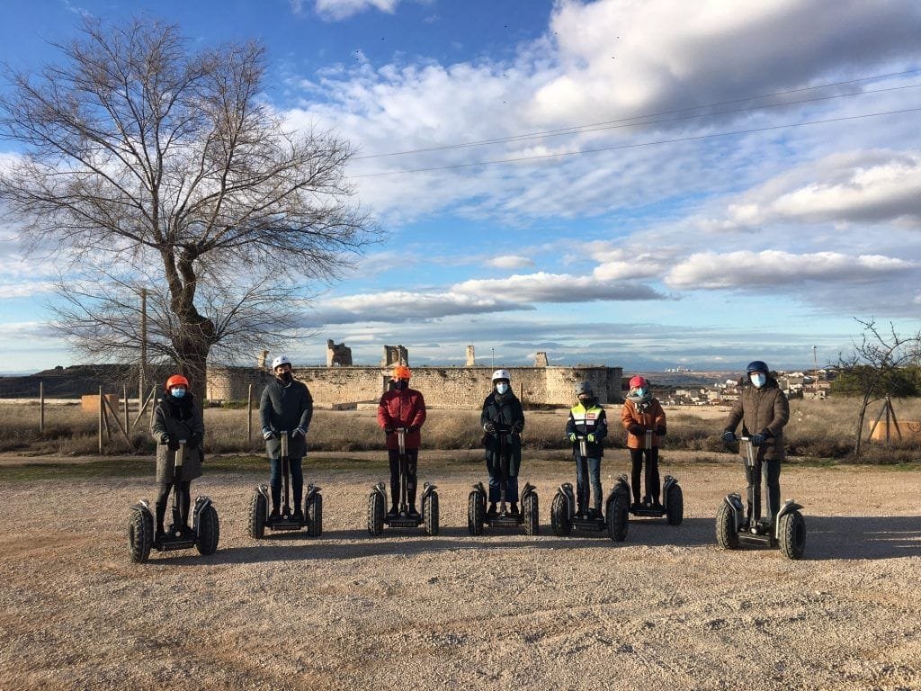 Chinchón en Segway