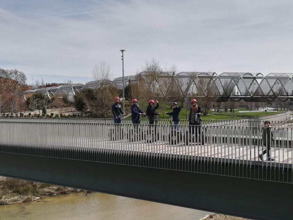 madrid rio en segway