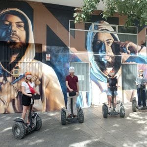 Segway tour grafitis Madrid