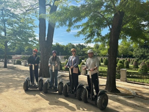 Segway en el retiro