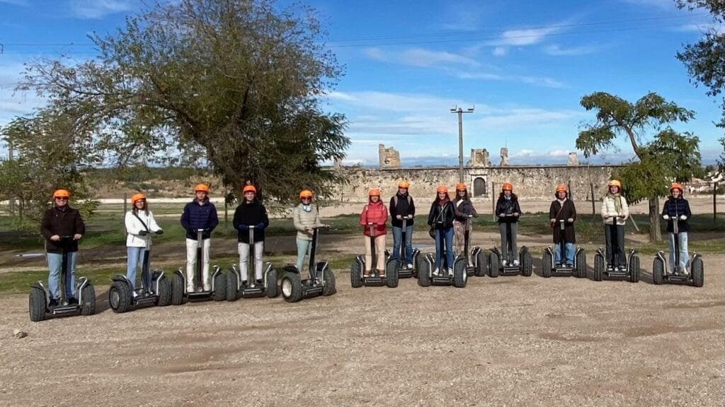 Chinchón en Segway