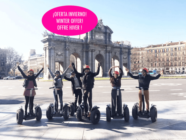 Segway Madrid Full Tour 2 hrs. TOUR PRIVADO - OFERTA INVIERNO