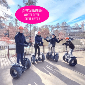 Segway Parque del Retiro - 1 hr . TOUR PRIVADO